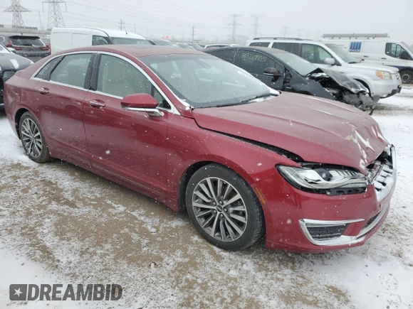 2017 Lincoln MKZ Hybrid Select with VIN 3LN6L5LU6HR607959, listed as a Copart auction lot 88622415 with 73,297 mi miles and Salvage Title. Bid and sale history available at DreamBid. Image 4.
