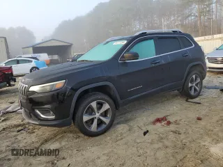 2019 Jeep Cherokee Limited with VIN 1C4PJMDN5KD133860, listed as a Copart auction lot 84177234 with 107,369 mi miles and Salvage Title. Bid and sale history available at carsss.com. Image 1.