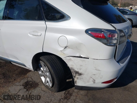 2011 Lexus RX 350 with VIN JTJZK1BAXB2005451, listed as a IAAI auction lot 41218592 with 185,801 mi miles. Bid and sale history available at carsss.com. Image 6.