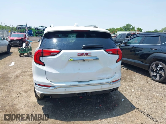 2019 GMC Terrain Denali with VIN 3GKALXEX7KL101072, listed as a IAAI auction lot 42361416 with 91,097 mi miles and . Bid and sale history available at DreamBid. Image 16.