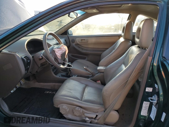 2000 Acura Integra GS-R with VIN JH4DC2395YS006552, listed as a Copart auction lot 80620794 with 205,751 mi miles and Salvage Title. Bid and sale history available at DreamBid. Image 7.