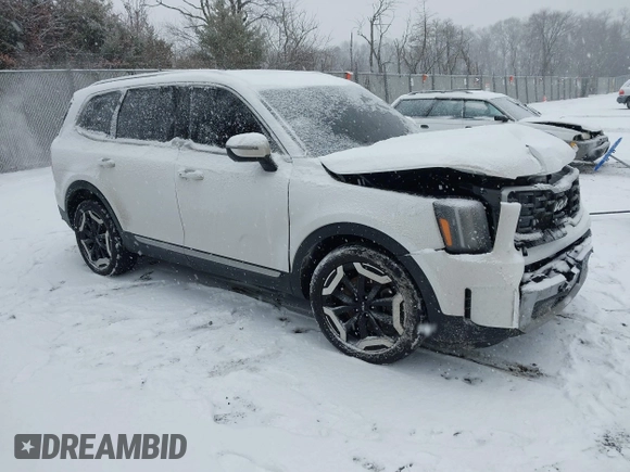 2023 Kia Telluride S with VIN 5XYP6DGC7PG363114, listed as a IAAI auction lot 41260043 with 49,499 mi miles and . Bid and sale history available at DreamBid. Image 1.