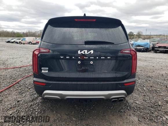 2022 Kia Telluride SX z VIN 5XYP5DHC1NG197302, wystawiony jako Copart lot #49630125 z przebiegiem 61 146 mil mil oraz Szkoda całkowita • Salvage title. Historia ofert i sprzedaży dostępna na DreamBid. Obrazek 6.