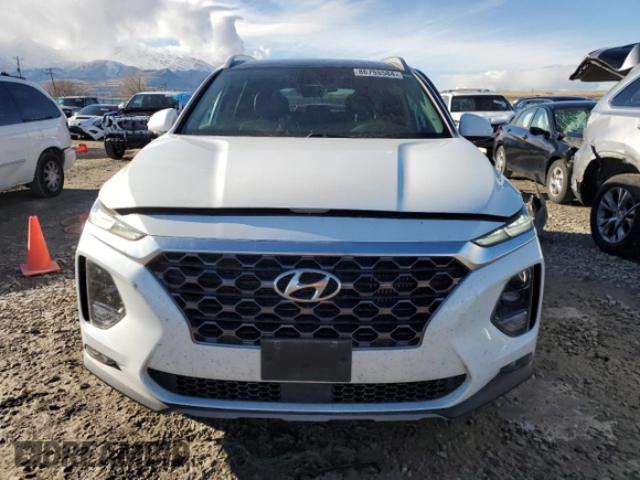 2019 Hyundai Santa Fe Ultimate with VIN 5NMS53AA0KH084004, listed as a Copart auction lot 86798584 with 54,855 mi miles and Salvage Title. Bid and sale history available at carsss.com. Image 5.