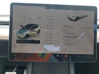 2022 Tesla Model Y Performance с VIN 7SAYGDEF4NF403784, выставлен на аукционе Copart как лот 53392595 с пробегом 51 023 миль миль и Списание • Salvage title. История ставок и продаж доступна на DreamBid. Изображение 9.