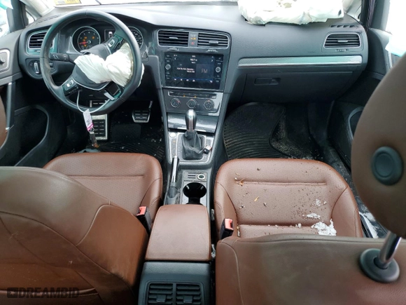2019 Volkswagen Golf Alltrack S with VIN 3VWH17AU0KM524546, listed as a Copart auction lot 43758195 with 53,362 mi miles and Non Repairable. Bid and sale history available at carsss.com. Image 8.