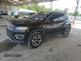 2018 Jeep Compass Limited z VIN 3C4NJDCBXJT258828, wystawiony jako Copart lot #56818835 z przebiegiem 115 721 mil mil oraz Szkoda całkowita • Salvage title. Historia ofert i sprzedaży dostępna na DreamBid. Obrazek 1.