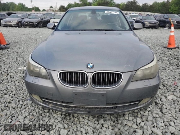2008 BMW 5 Series 535i with VIN WBANW13588CZ73992, listed as a Copart auction lot 54437295 with 123,005 mi miles and Clean Title. Bid and sale history available at carsss.com. Image 5.