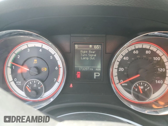 2012 Dodge Durango R/T with VIN 1C4SDHCT7CC321652, listed as a Copart auction lot 51764035 with 173,287 mi miles and Salvage title. Bid and sale history available at DreamBid. Image 9.