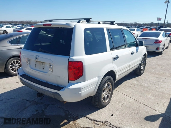 2003 Honda Pilot EX with VIN 2HKYF18523H578342, listed as a IAAI auction lot 41476959 with 367,541 mi miles and . Bid and sale history available at DreamBid. Image 4.