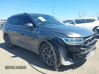 2022 Volkswagen Tiguan SE with VIN 3VV3B7AX0NM108653, listed as a IAAI auction lot 41624390 with 37,078 mi miles and . Bid and sale history available at DreamBid. Image 1.