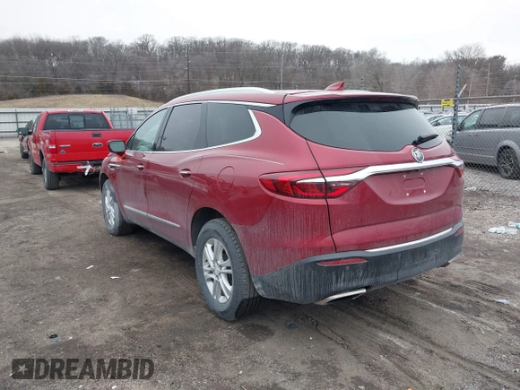 2018 Buick Enclave Essence with VIN 5GAERBKW7JJ126104, listed as a IAAI auction lot 41469801 with 123,213 mi miles and . Bid and sale history available at carsss.com. Image 3.