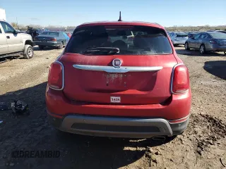 2016 FIAT 500X Trekking Plus with VIN ZFBCFXET3GP376039, listed as a Copart auction lot 78199934 with Not provided miles and Salvage title. Bid and sale history available at DreamBid. Image 6.