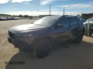 2020 Jeep Cherokee Trailhawk Elite with VIN 1C4PJMBN5LD549377, listed as a Copart auction lot 72636844 with 62,549 mi miles and Salvage title. Bid and sale history available at DreamBid. Image 1.