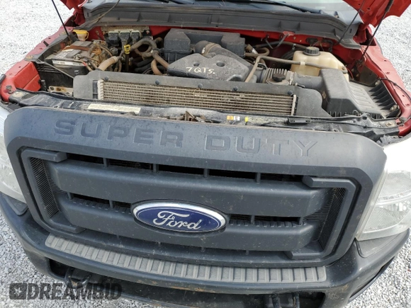 2012 Ford F-350 XL with VIN 1FTBF3B68CEB86727, listed as a Copart auction lot 47553045 with 119,933 mi miles and Clean Title. Bid and sale history available at DreamBid. Image 11.