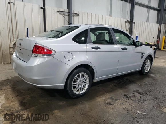 2008 Ford Focus SE with VIN 1FAHP35N78W183996, listed as a Copart auction lot 54487705 with 174,647 mi miles and Salvage Title. Bid and sale history available at DreamBid. Image 3.