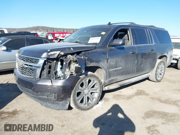 2016 Chevrolet Suburban LS with VIN 1GNSKGKC5GR411894, listed as a IAAI auction lot 41693585 with 144,449 mi miles. Bid and sale history available at carsss.com. Image 19.