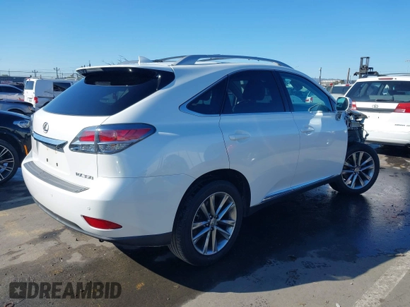 2014 Lexus RX 350 with VIN JTJZK1BA3E2012696, listed as a IAAI auction lot 41741682 with 56,252 mi miles. Bid and sale history available at carsss.com. Image 4.