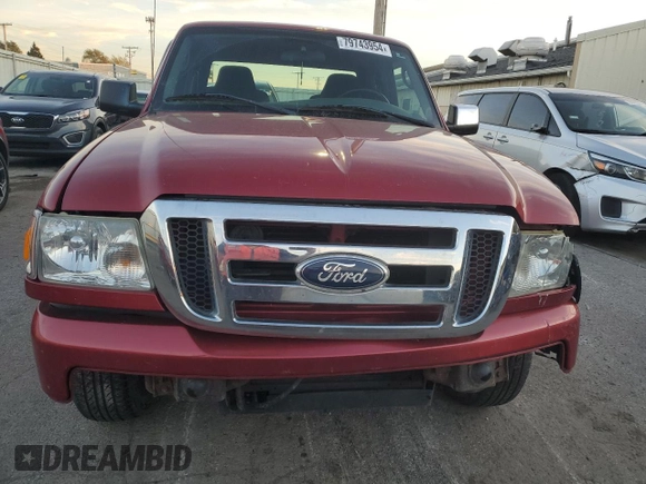 2009 Ford Ranger XL with VIN 1FTYR14E69PA02277, listed as a Copart auction lot 79743954 with 590,285 mi miles and Clean Title. Bid and sale history available at DreamBid. Image 5.