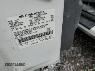 2013 Ford F-150 XL with VIN 1FTFX1EF0DFC21528, listed as a Copart auction lot 42721845 with Not provided miles and Salvage title. Bid and sale history available at DreamBid. Image 12.