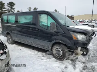 2015 Ford Transit XL with VIN 1FBZX2YM0FKB17715, listed as a Copart auction lot 41738095 with 96,670 mi miles and Salvage title. Bid and sale history available at DreamBid. Image 4.