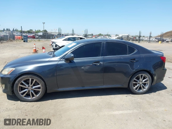 2007 Lexus IS 350 with VIN JTHBE262575015278, listed as a IAAI auction lot 42572142 with 159,701 mi miles and . Bid and sale history available at DreamBid. Image 14.