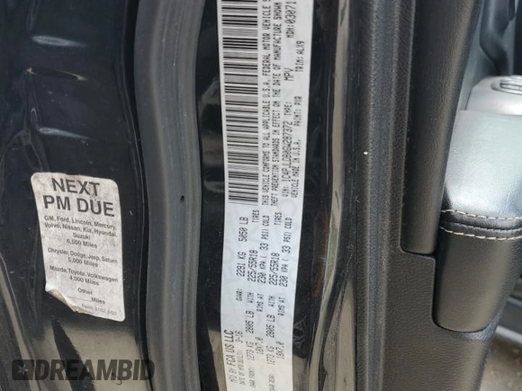 2016 Jeep Cherokee Limited with VIN 1C4PJLDB0GW287372, listed as a Copart auction lot 52795535 with 173,038 mi miles and Salvage title. Bid and sale history available at DreamBid. Image 14.