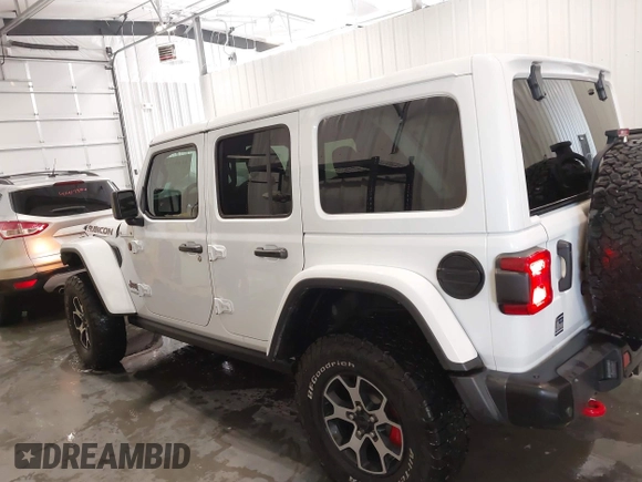 2022 Jeep Wrangler Unlimited Rubicon z VIN 1C4HJXFG7NW106446, wystawiony jako IAAI lot #41405202 z przebiegiem 39 755 mil mil oraz . Historia ofert i sprzedaży dostępna na DreamBid. Obrazek 14.