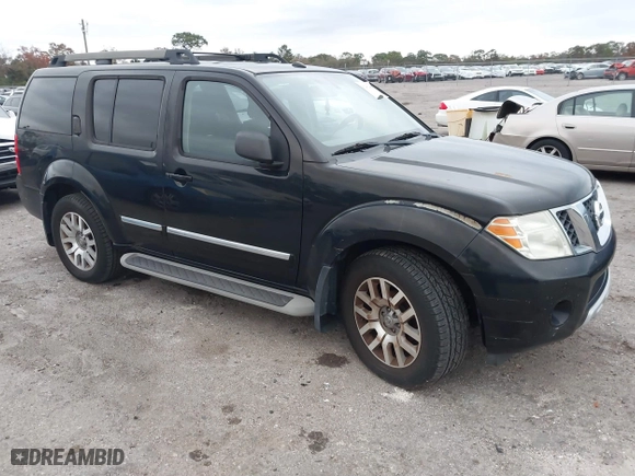 2011 Nissan Pathfinder SV with VIN 5N1AR1NN2BC623525, listed as a IAAI auction lot 41283400 with 189,318 mi miles. Bid and sale history available at carsss.com. Image 1.