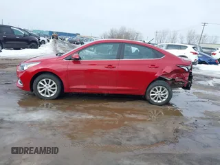 2022 Hyundai Accent SEL with VIN 3KPC24A63NE157389, listed as a IAAI auction lot 41661692 with 58,100 mi miles. Bid and sale history available at carsss.com. Image 14.