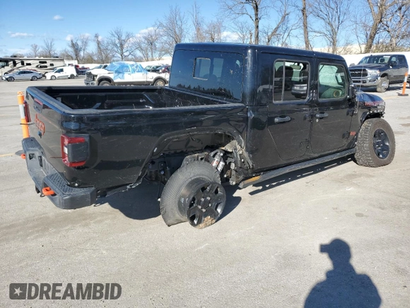 2023 Jeep Gladiator Mojave with VIN 1C6JJTEG9PL584486, listed as a Copart auction lot 81579194 with 10,318 mi miles and Salvage Title. Bid and sale history available at carsss.com. Image 3.