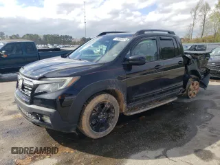 2017 Honda Ridgeline Black Edition with VIN 5FPYK3F83HB015057, listed as a Copart auction lot 49968565 with 107,317 mi miles and Salvage title. Bid and sale history available at DreamBid. Image 1.