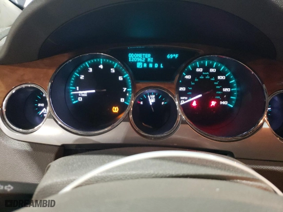 2009 Buick Enclave CXL with VIN 5GAER23D79J153439, listed as a Copart auction lot 86191674 with 120,962 mi miles and Salvage Title. Bid and sale history available at carsss.com. Image 9.