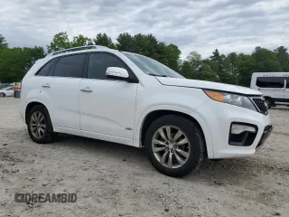 2013 Kia Sorento SX with VIN 5XYKWDA20DG395456, listed as a Copart auction lot 58751035 with 147,850 mi miles and Clean title. Bid and sale history available at DreamBid. Image 4.