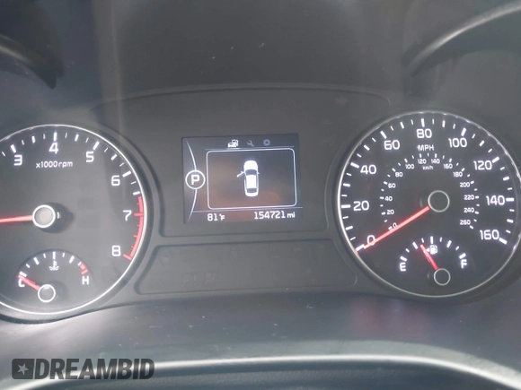 2017 Kia Optima LX with VIN KNAGT4L37H5157247, listed as a IAAI auction lot 42497025 with 154,721 mi miles and . Bid and sale history available at DreamBid. Image 7.