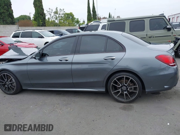 2021 Mercedes-Benz C 300 with VIN W1KWF8DBXMR610661, listed as a IAAI auction lot 42360586 with 47,967 mi miles and . Bid and sale history available at DreamBid. Image 14.