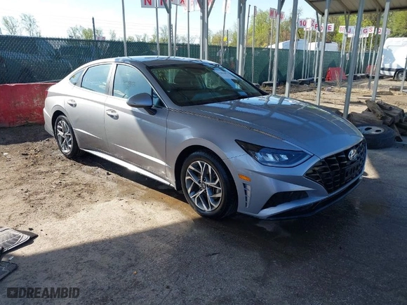 2023 Hyundai Sonata SEL with VIN KMHL64JA6PA286379, listed as a IAAI auction lot 41981653 with 32,350 mi miles. Bid and sale history available at carsss.com. Image 1.