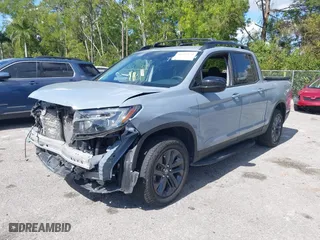2023 Honda Ridgeline Sport with VIN 5FPYK3F13PB067936, listed as a IAAI auction lot 41535175 with 27,503 mi miles. Bid and sale history available at carsss.com. Image 6.