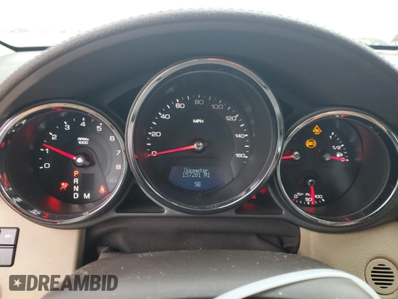 2008 Cadillac CTS RWD w/1SB with VIN 1G6DV57V980166047, listed as a Copart auction lot 45793705 with 157,281 mi miles and Salvage Title. Bid and sale history available at carsss.com. Image 9.