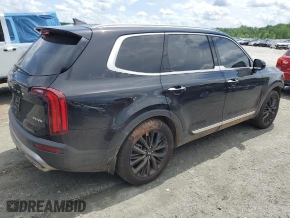 2021 Kia Telluride SX with VIN 5XYP54HC3MG134247, listed as a Copart auction lot 55259345 with 84,459 mi miles and Salvage title. Bid and sale history available at DreamBid. Image 3.