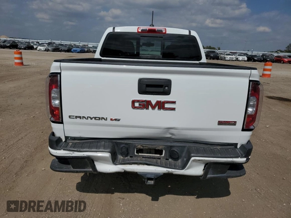 2018 GMC Canyon 4WD All Terrain w/Cloth with VIN 1GTG6CEN7J1325758, listed as a Copart auction lot 72206964 with 83,297 mi miles and Salvage Title. Bid and sale history available at carsss.com. Image 6.
