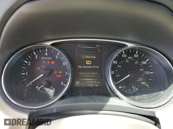 2014 Nissan Rogue SV with VIN 5N1AT2MT0EC751127, listed as a Copart auction lot 53693835 with 143,662 mi miles and Salvage Title. Bid and sale history available at carsss.com. Image 9.
