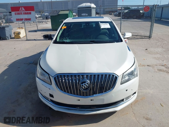 2014 Buick LaCrosse Leather with VIN 1G4GB5GR2EF165980, listed as a IAAI auction lot 42030696 with 149,424 mi miles and . Bid and sale history available at DreamBid. Image 12.
