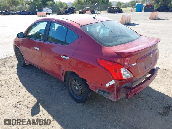 2015 Nissan Versa SV with VIN 3N1CN7APXFL906108, listed as a IAAI auction lot 41674926 with 135,613 mi miles. Bid and sale history available at carsss.com. Image 3.