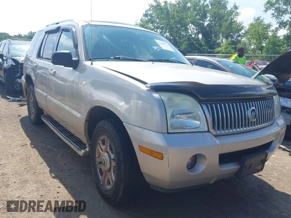2004 Mercury Mountaineer Convenience с VIN 4M2DU86W84ZJ20303, выставлен на аукционе IAAI как лот 42669716 с пробегом 168 034 миль миль и . История ставок и продаж доступна на DreamBid. Изображение 1.