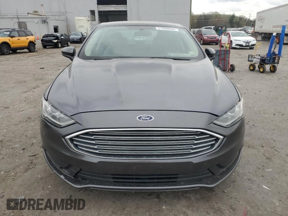 2017 Ford Fusion S with VIN 3FA6P0G71HR159328, listed as a Copart auction lot 51600035 with 97,904 mi miles and Salvage Title. Bid and sale history available at DreamBid. Image 5.