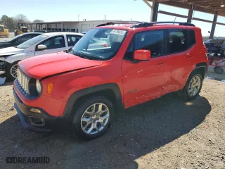 2017 Jeep Renegade Altitude with VIN ZACCJABB4HPE50450, listed as a Copart auction lot 49795835 with 47,110 mi miles and Salvage Title. Bid and sale history available at carsss.com. Image 1.