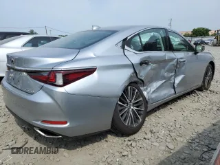 2024 Lexus ES 350 with VIN 58ADZ1B16RU177309, listed as a Copart auction lot 60545295 with 6,435 mi miles and Salvage title. Bid and sale history available at DreamBid. Image 3.