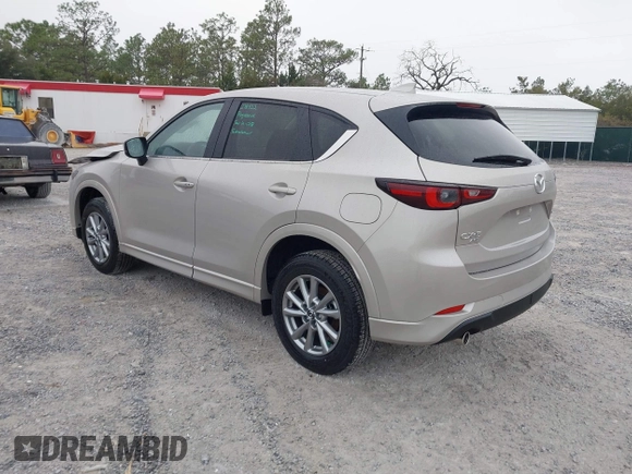 2025 Mazda CX-5 2.5 S Select Package with VIN JM3KFBBL2S0553818, listed as a IAAI auction lot 41289094 with 194 mi miles. Bid and sale history available at carsss.com. Image 3.