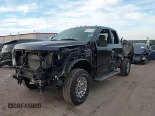 2021 Ford Super Duty F-250 SRW XL with VIN 1FT7X2B65MEC48955, listed as a IAAI auction lot 38286517 with 41,205 mi miles. Bid and sale history available at carsss.com. Image 17.